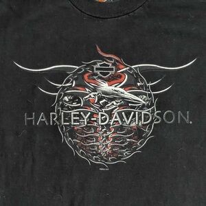 Vintage 2004 Harley-Davidson Manchester NH “Live Free or Die” Tee